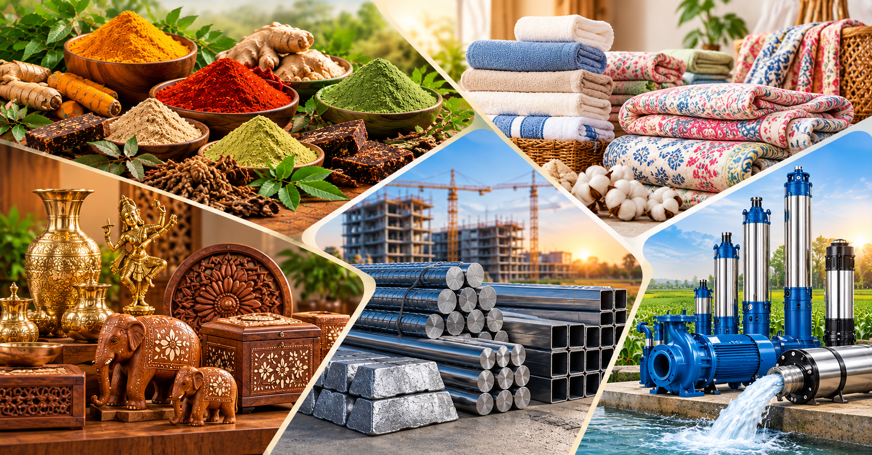 Himarsh Overseas – Spices, Textiles, Handicrafts & Industrial Products