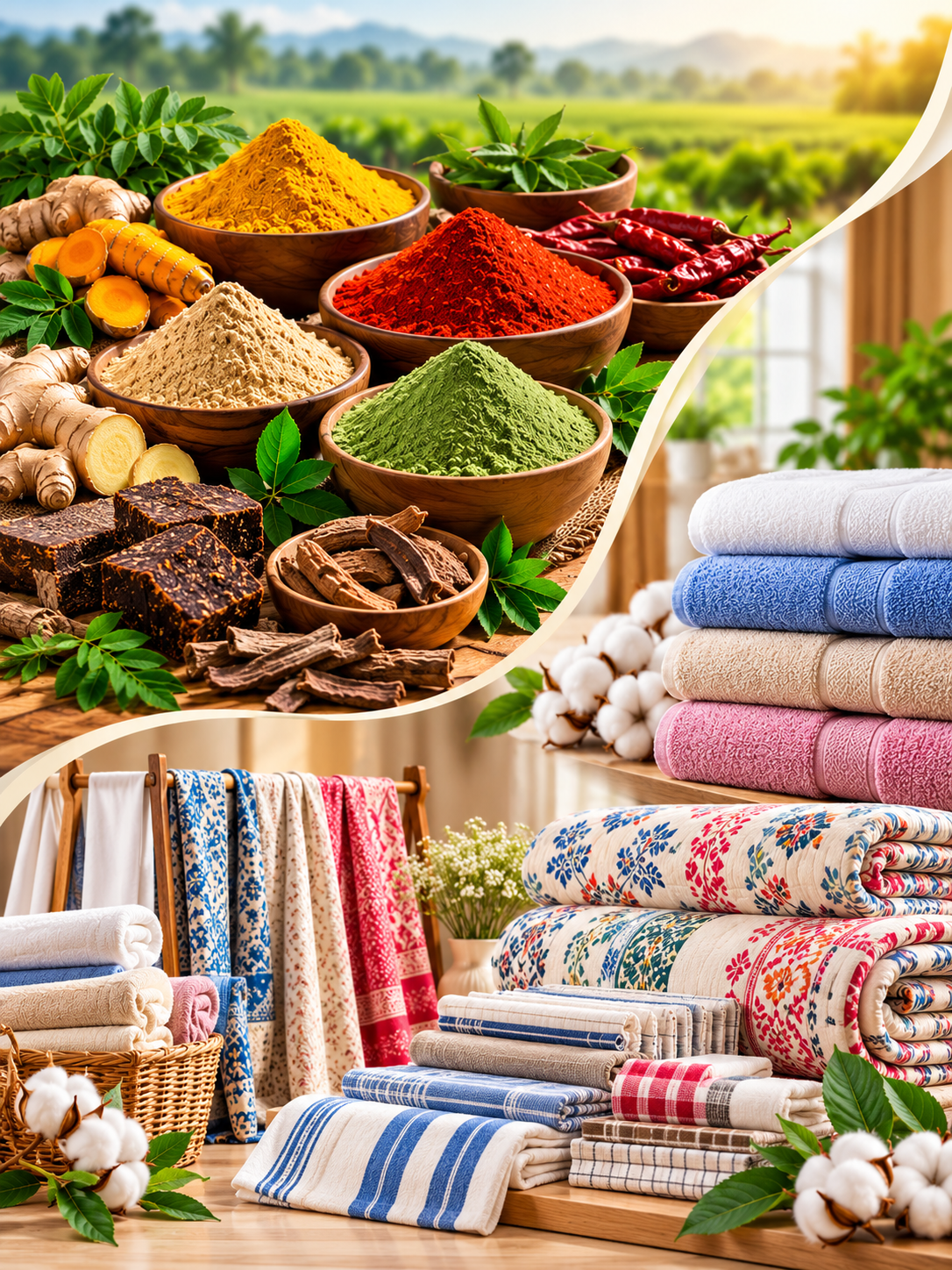 Spices & Cotton Textiles